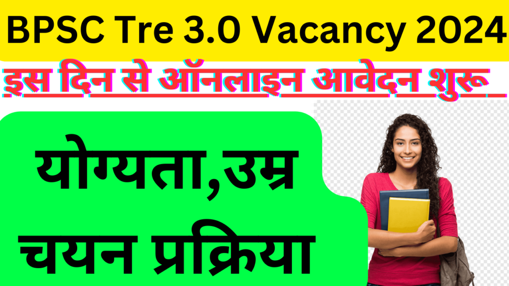 Bihar BPSC Tre 3 0 Teacher Vacancy 2024 BPSC Tre 3 0 Vacancy 2024 Last