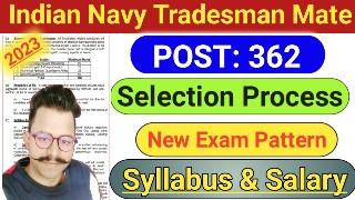 Indian Navy Tradesman Mate Syllabus 2023