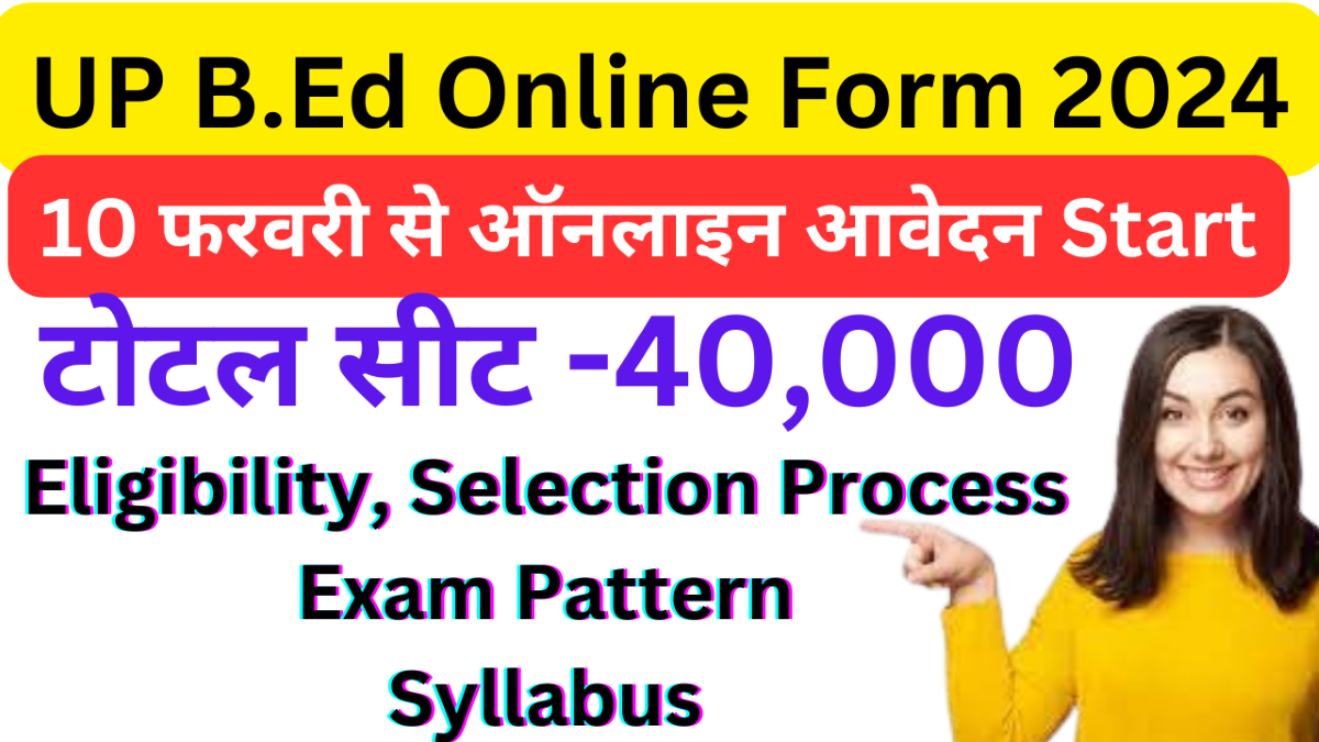 UP BED Admission 2024