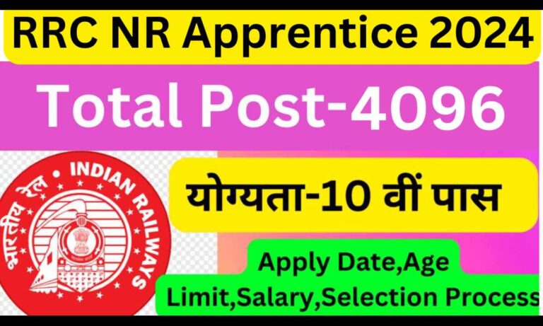 RRC NR Apprentice Recruitment 2024