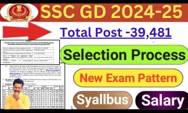 ssc gd 2025 vacancy